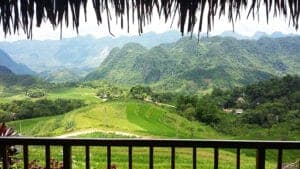 Efter morgenmaden kører vi i bil  til Pu Luong. Her kan du næsten ikke undgå at blive imponeret af den smukke natur, der omgiver vejen mod Pu Luong Natur Reservat. Turen byder på et smukt bjerglandskab og en fantastisk panorama udsigt ud over bugten.   Når vi ankommer til Pu Luong Retreat, bliver der serveret en lækker frokost, hvorefter du har tid til at udforske det smukke retreat med dets uimodståelige panorama udsigt og rolige naturrige omgivelser på egen hånd.   Ud på eftermiddagen bevæger vi os ud i landskabet og går på opdagelse i det lokale miljø. Her vil du opleve det travle landbrug, se de fascinerende rismarker og lære mere om den lokale kultur. Sidst på dagen går vi tilbage til retreatet, hvor vi nyder en god middag. 