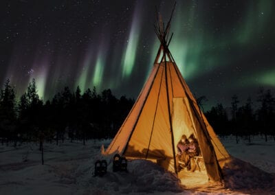 Finland: På jagt efter nordlys