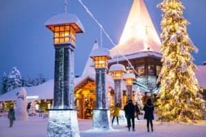 Juleeventyr i Santa Claus Village, Finland