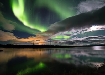 Nordlys i Finland