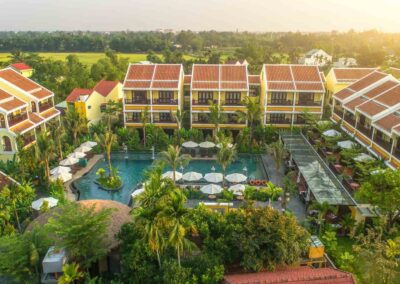 vietnam hoi an la siesta resort flycam